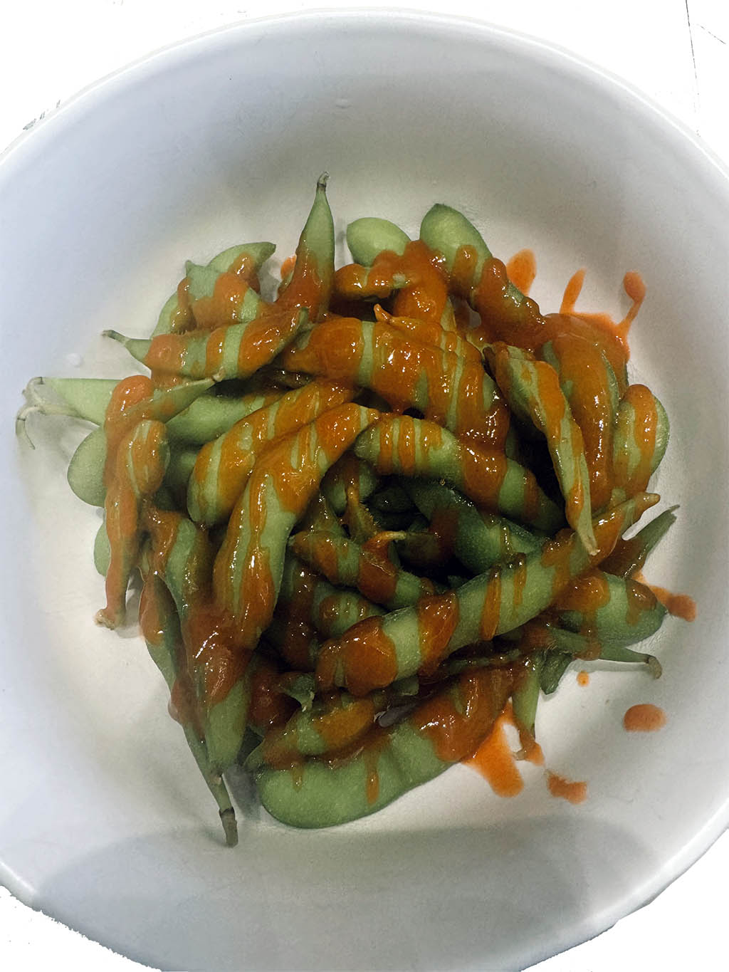 Spicy edamame